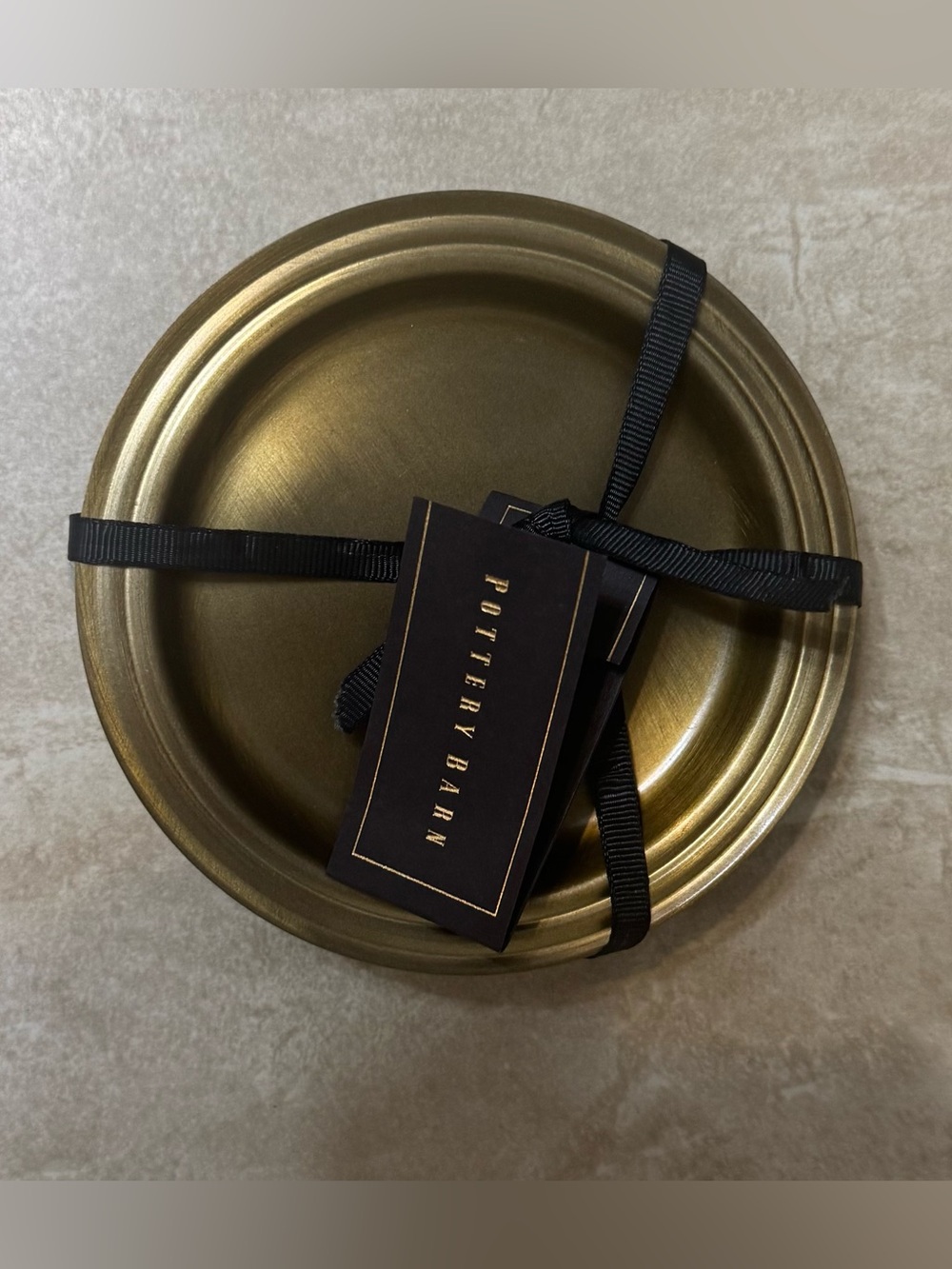 Pottery Barn Bleecker Metal Bar Coasters - Set Of 4 - Picture 5 of 10